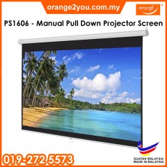 PS1505 - Manual Wall Projector Screen | 5 Feet Ceiling Presentation Screen